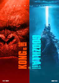 Godzilla Vs Kong 2021 In 2021 Simple Poster Design Kong Movie Godzilla Vs