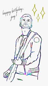 Hack his birthday with gift ideas for him. My Boyfriend Made A Pretty Neat Guy Sketch For His Birthday Happy Birthday To The Most Handsome Bassist In The World Coldplay