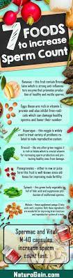 Is It True That Eating Various Food Or Herbs Can Improve Male Fertility By Increasing  Sperm Count And Motility? - Quora