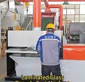 PVB Laminated Glass Recycling Line | Efficient Separation  #laminatedglassrecycling #glassrecycling #laminatedglassrecycling  #glassrecyclingmachine #recyclingmachine