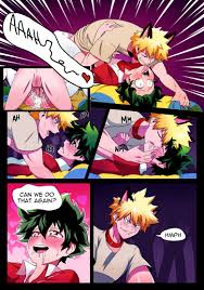 Little red riding hood and the big bad wolf _ BakuDeku cómic (12 pictures)  - Shooshtime