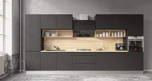kuchnia czarny mat black kitechen cuisine moderne cuisine design moderne cuisine appartement