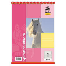 Artikel aus der kategorie lineaturen. Spiralschulblock A5 Lineatur 1 40blatt 70g Holzfrei Weiss Staufen 734042201 Kaufen Bei Liebl De