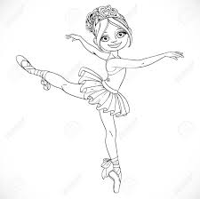 Ballerina Girl Dancing In Ballet Tutu Outlined Isolated On A Royalty Free Cliparts Vectors And Stock Illustration Image 34921151 Are you searching for ballerina clipart png images or vector? ballerina girl dancing in ballet tutu outlined isolated on a