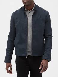Vegan Suede Jacket Banana Republic Factory Suede Bomber Jacket Men Suede Bomber Jacket Vegan Suede Jacket