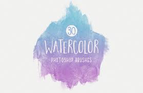 20 splatter color ps brushes abr vol.3. Watercolor Brushes For Photoshop Medialoot