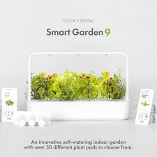 Indoor gardens are a great way to grow fresh plants and herbs from the comfort of your home, boosting their nutrition and giving you something fun to keep busy with. Click And Grow Smart Garden 9 Indoor Home Garden Includes 3 Mini Tomato Click Image To Review More Details Smart Garden Indoor Gardening Kit Indoor Garden