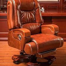 Geng Home Boss Chair Executive Chair Office Chair Reclining Swivel Chair Computer Chair Real Leather Pr In 2020 Luxury Office Chairs Executive Office Chairs Boss Chair