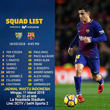 See more of pemain barcelona on facebook. Fc Barcelona Daftar Nama Nomor Punggung