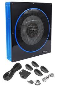 Rockville Rw10ca 10 800 Watt Slim Low Profile Active Powered Car Subwoofer Sub Underseat Subwoofer Car Subwoofer Best Subwoofer