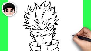 Maybe you would like to learn more about one of these? How To Draw Satoru Gojo Jujutsu Kaisen Easy Step By Step Tutorial Social Useful Stuff Handy Tips