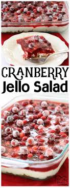 Mix jello according to directions; Cranberry Jello Salad Made With 3 Festive Delicious Layers Of Pretzels Pudding Cranberries Jello Im Cranberry Recipes Jello Recipes Cranberry Jello Salad