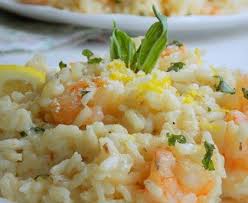 Delicieux Risotto Aux Crevettes Et Au Lait De Coco Recette Risotto Aux Crevettes Recettes De Cuisine Risotto