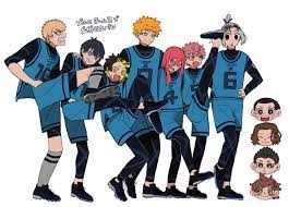 isagi yoichi, bachira meguru, chigiri hyoma, kunigami rensuke, gagamaru  gin, and 6 more (blue lock) drawn by l2blq1 | Danbooru