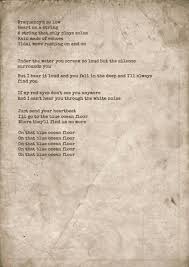 Justin Timberlake Blue Ocean Floor Beautiful Lyrics Blue Ocean Music Lyrics