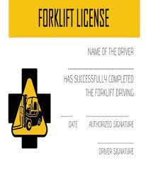 Choose your safety signs and safety labels from custom or stock. 16 Forklift Certification Card Template Ideas Forklift Card Template Certificate Templates