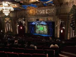 Hollywood Pantages Theatre Section Mezzanine R Row Q