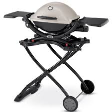 The q 2200 gas grill is an easy solution. Weber Portable Grill Cart For Q 1000 2000 Series Grills Camping World