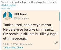 Genelde habertürk'te bu oluyor zaten diyen kaplan konuşmasının devamında i̇smail saymaz'ı da hedef alan kaplan, hülya hökenek tarafından, hilal hanım siz itibar suikastı yapıyorsunuz. Haberturk Canli Yayininda Hilal Kaplan A Skandal Sansur Feto Pkk Baglantilarini Tek Tek Saydi