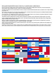 Un canto de amistad, de buena vecindad, unidos nos tendrá eternamente. Banderas De America Americas Panama