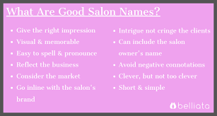 Hair and beauty salon names. 51 Classy Salon Names Inspiration For 2021 Sophisticated Choices For You