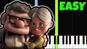 Bit.do/flowkey8 learn how to play beautiful life by. Married Life Up Easy Piano Tutorial Synthesia Sheet Music Youtube
