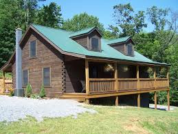 Each bedroom has its own full bath with a whirlpool tub and separate shower. Quiet Secluded Hilltop Log Cabin Get Away Vacation Cabin Rental With King Bed Shenandoah
