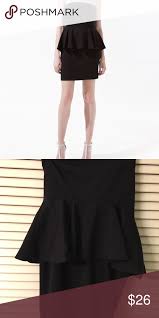 Zara Black Peplum Dress Black Peplum Dress Peplum Dress Strapless Peplum Dress