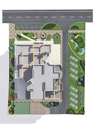 Parking is the act of stopping and disengaging a vehicle and leaving it parking facilities include indoor and outdoor private property belonging to a house, the side of the road where metered or laid out for such use, a. Tenement Building Site Development Plan 3d Rendering Stock Illustration Illustration Of Architecture Greenery 104250572
