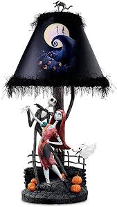 Share the best gifs now >>>. Tim Burton S The Nightmare Before Christmas Moonlight Table Lamp With Jack Sally And Zero By The Bradford Exchange Amazon Com