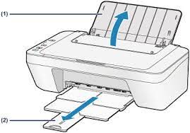 This pixma canon printer has a size printer that does not include large or can be said to save space, 8 inch / minute print speed. Canon Pixma Handbucher Mg2500 Series Einlegen Von Normalpapier Fotopapier