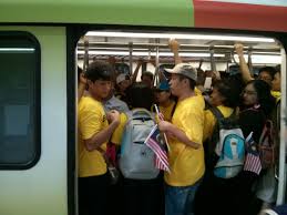 Kuala lumpur (called simply kl by locals) is the federal capital and the largest city in malaysia. Malaysia On Twitter Via Newsbfm Packed Liked Sardines On The Lrt At Kl Sentral Bersih4 Crowds Continue To Converge Downtown Http T Co Cfnb2jp3w0