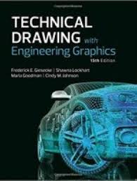 Technical Drawing With Engineering Graphics 15th Edition Pdf Download Here Technical Drawing Mechanical Engineering Design Book Design