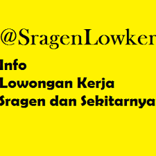 Informasi lowongan kerja terbaru dan terupdate, meliputi: Sragen Lowongan Sragenlowker Twitter
