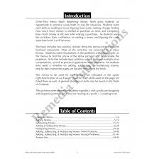 Looking for free printable kindergarten math worksheets or preschool math worksheets for your do check our hundreds of free printable preschool and kindergarten math worksheets here. Drive Thru Menu Math Beginning Money Skills