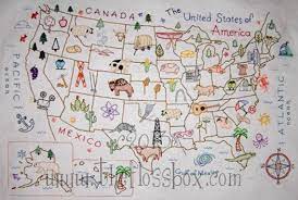 Map Of The United States Embroidery Pattern Etsy Embroidery Map Cute Embroidery Patterns Embroidery Patterns