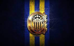 Download the vector logo of the rosario central brand designed by carc in encapsulated postscript (eps) format. Rosario Central Fc Golden Logo Argentine Primera Division Blue Metal Background Hd Wallpaper Peakpx