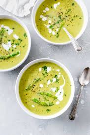 Creamy Asparagus Soup Recipe In 2020 Asparagus Recipes Soup Cream Of Asparagus Soup Asparagus Soup
