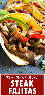 Easy Skillet Steak Fajitas Recipe Evolving Table Recipe In 2020 Fajita Recipe Easy Fajita Recipe Steak Fajita Recipe