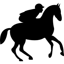 Running Horse With Jockey Free Vector Icons Designed By Freepik Free Icons Running Horses Icon Collection