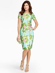 Talbots Botanical Flowers Sheath 199 99 Sale 4 25 15 Almost Sold Out Clothes For Women Clothing Catalog Dresses For Work