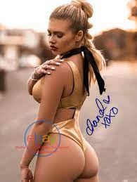 Chanel West Coast Autographed Signed 8.5 X 11 Photo RP Ass Sexy Female Hot  Butt 