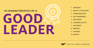 Right up there with empathy, the only way to get people to strong and good leaders are accountable for the team's results, good or bad. What Are The Characteristics Of A Good Leader Ccl