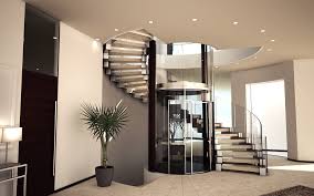 Interior built by sweeney design build. Glasaufzug Rund Siller Treppen