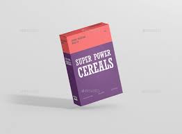 Cereals Box Mockup Box Mockup Cereal Box Mockup