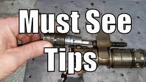 6 0 powerstroke fuel injector replacement tips and tricks powerstroke repair videos car repair diy