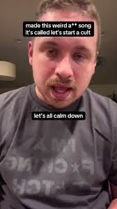 Let's Start a Cult: An Original Song for You