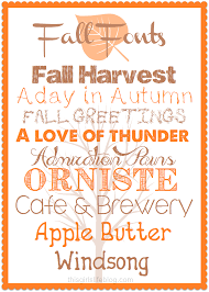 Favorite Free Fall Fonts Today S Creative Ideas Fall Fonts Scrapbook Fonts Fancy Fonts