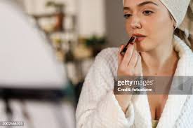 351 Woman Covered In Lipstick Stock Photos, High-Res Pictures, and Images