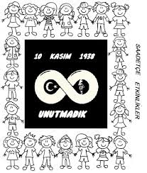 10 Kasim Kartlar Faaliyetler Okul Oncesi